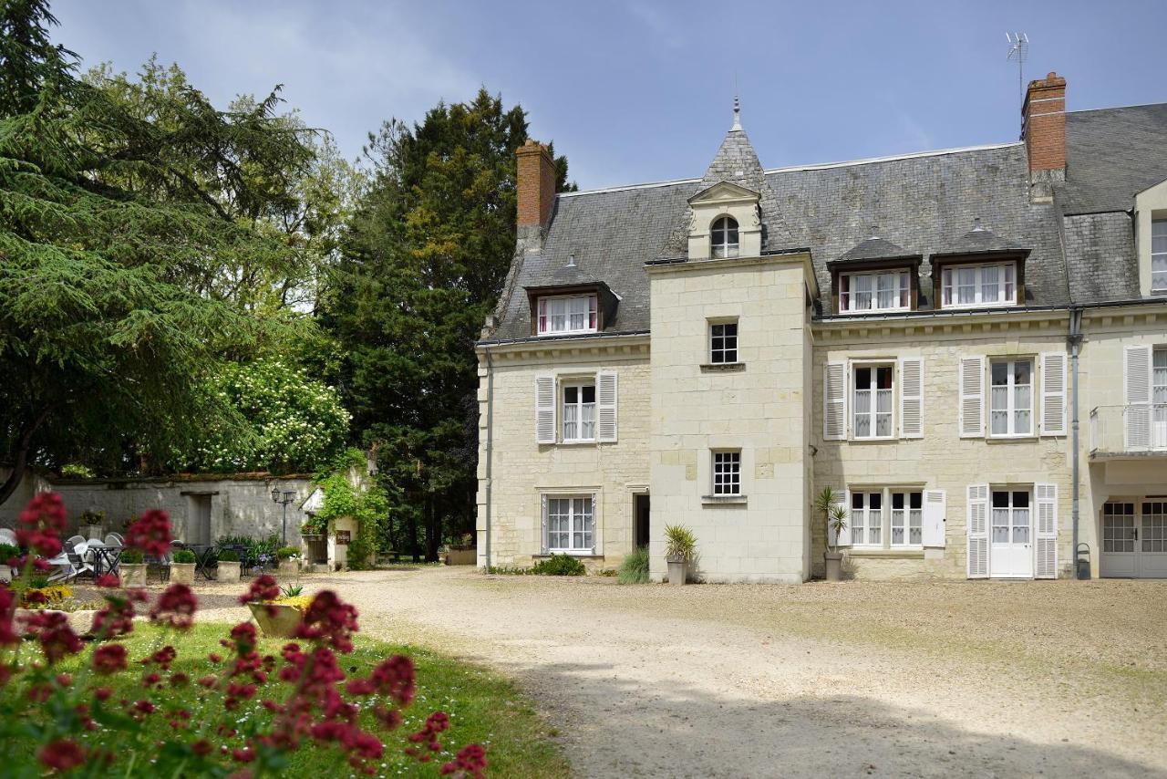Logis Manoir De La Giraudiere Beaumont-en-Véron Exterior foto
